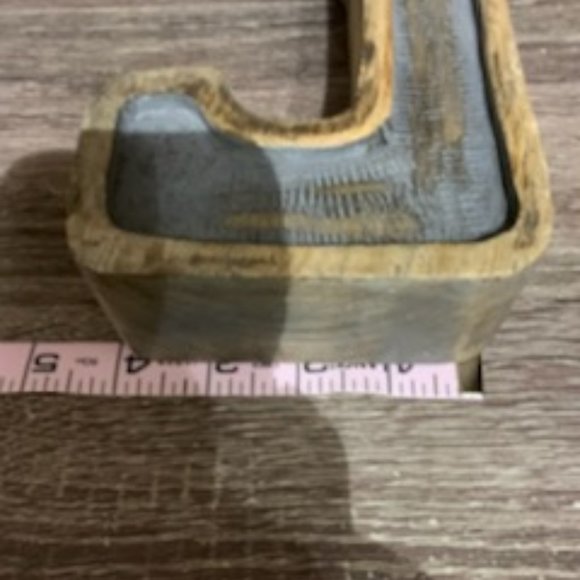 Decorative Wooden Letter J - Picture 7 of 7
